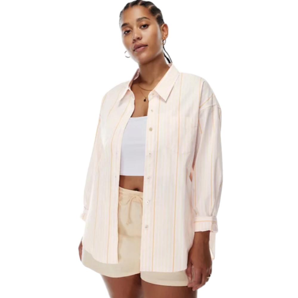 Aritzia Wilfred Free Relaxed Shirt